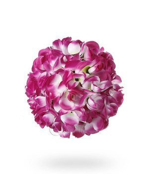 Kwiatowa kula 25cm - purpurowa