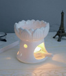 Kominek zapachowy ceramiczny kwiatowy 9 cm do aromaterapii