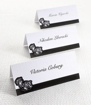 Wizytówka personalizowana - róża III