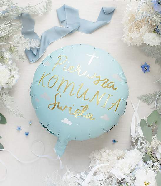 Balon foliowy Pierwsza Komunia Święta