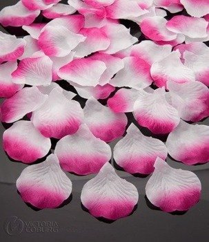 Płatki kwiatów dekoracyjne 100szt. – elegancka dekoracja na wesela