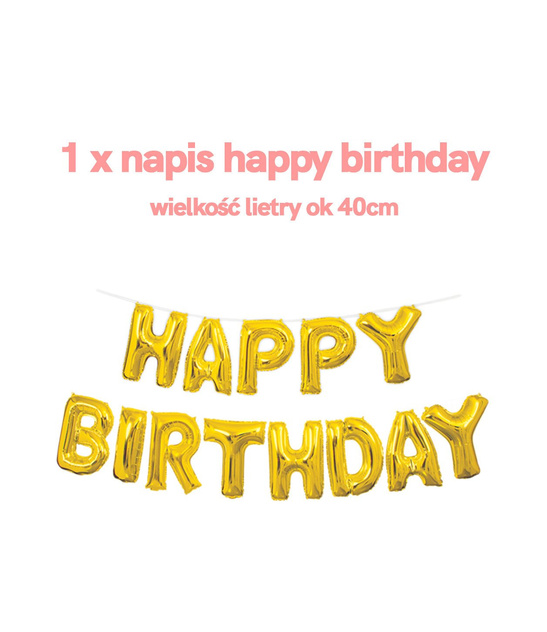 Girlanda z balonów zestaw jednorożec Unicorn