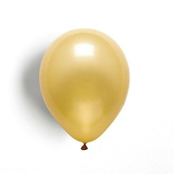 Balony Lateksowe Złote 30 cm – 100 szt. na Śluby, Urodziny, Eventy