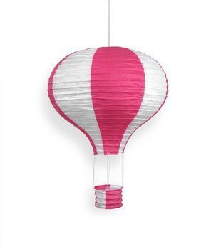 Lampion papierowy BALON 30cm - fuksja