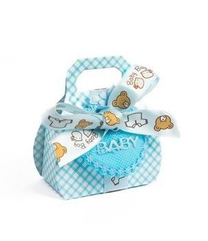 Pudełeczko prezentowe BABY - niebieskie