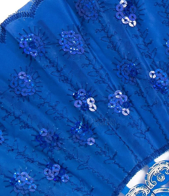 Wachlarz hiszpański CEKIN - chabrowy