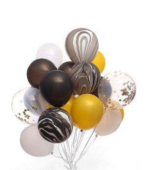 Balony marmurkowe zestaw 20szt