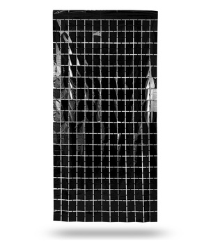 Kurtyna dekoracyjna SQUARE- czarna