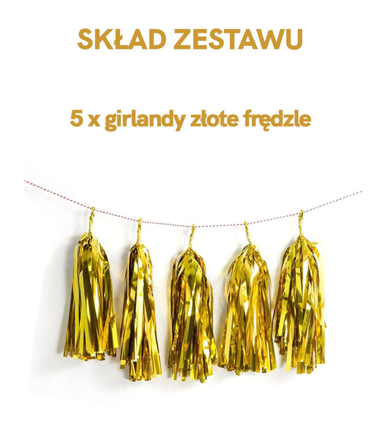 Urodzinowy zestaw balonów KORONA