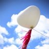 Balon lateksowy SERCE GIGANT  - czarny