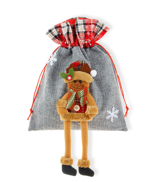 Woreczek na prezenty DUŻY 25x35cm