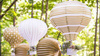 Lampion papierowy BALON 40cm - niebieski