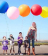 Balon lateksowy GIGANT 1m - czerwony
