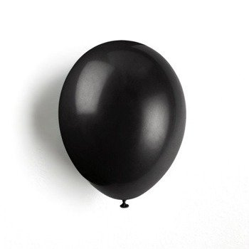 Balony Lateksowe Czarne 30 cm – 100 szt. na Śluby, Urodziny, Eventy