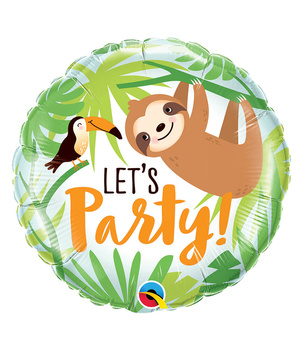 Balon foliowy Bubble 56 cm Happy Birthday - Qualatex