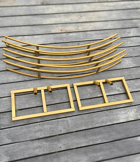 Koło metalowe ŁUK podwójny do dekoracji – 260 cm na wesela i inne wydarzenia