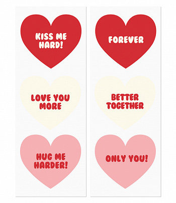 Torebeczki na słodycze Sweet Love - 6szt.