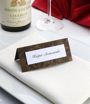 Wizytówka personalizowana - retro