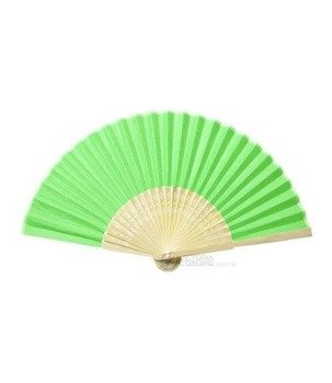 Wachlarz Papierowy Zielony – Stylowy Dodatek na Ślub, Wesele i Imprezy