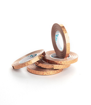 Wstążki do balonów 5szt - Brokat Różowe Złoto, dekoracje imprez