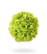 Kwiatowa kula 25cm - zielona
