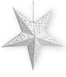 Lampion Gwiazda 90 cm Biała – Dekoracja Świąteczna, Ozdoba Wisząca