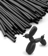 Balony rurki do modelowania czarne 100 szt. – eleganckie dekoracje i figurki