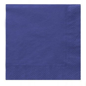 Serwetki 3 warstwowe chabrowe - 20szt