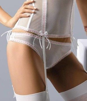 Stringi białe PAOLA F131