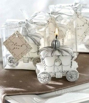 Świeczka ozdobna - KARETA