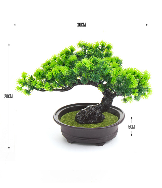 Bonsai Sztuczne Drzewko iglaste