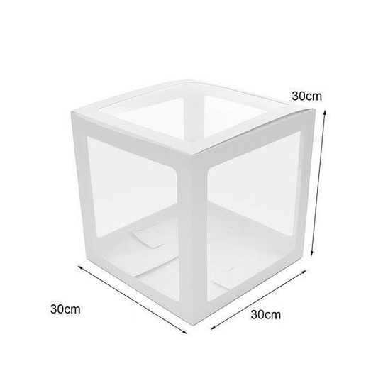 Pudełka dekoracyjne z napisem LOVE - białe