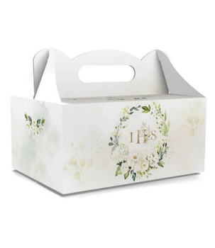 Pudełko na ciasto - KOMUNIA IHS 3