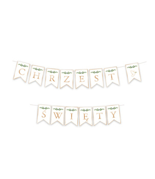 Girlanda Chrzest Święty 3m