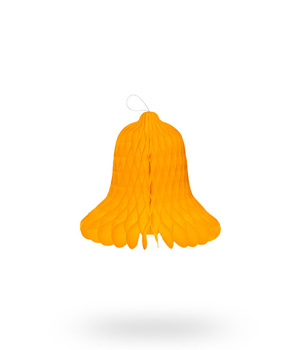 Dzwonek plaster miodu 20cm - pomarańcz