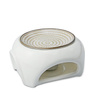 Kominek ceramiczny Yoga 14x7 cm – na tealight, kadzidło, olejki
