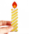 Girlanda kartonowa baner - HAPPY BIRTHDAY