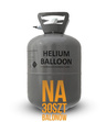 Butla z helem 0,25m3 - na 30szt balonów
