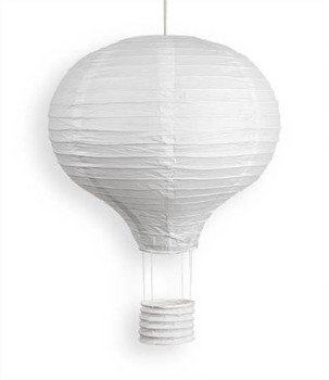 Lampion papierowy BALON 40cm - biały