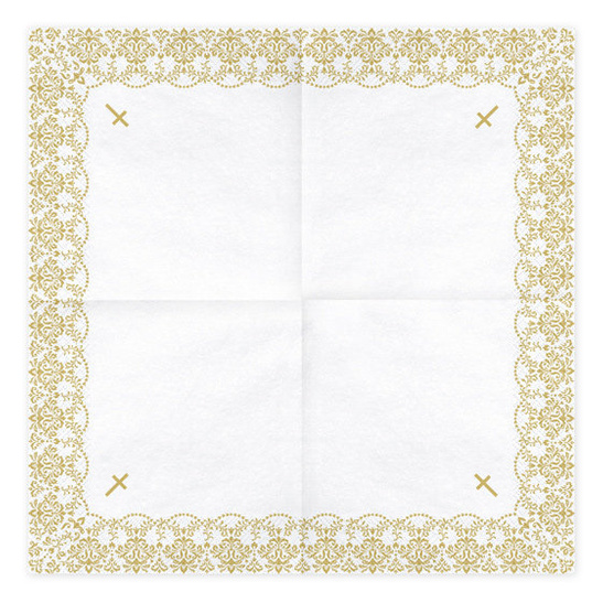 Serwetki I Komunia Święta - Krzyżyk 20szt