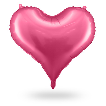 Balon foliowy metalizowany serce RÓŻ GIGANT 75cm
