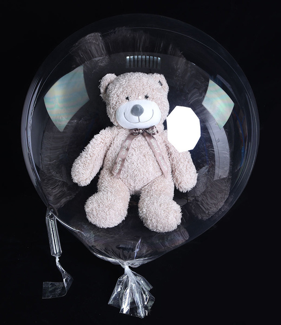 Balon BOBO krystaliczny 65cm SZEROKI kołnierz