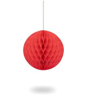 Kula plaster miodu 20cm - czerwona