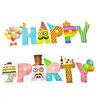 Girlanda kartonowa baner - HAPPY PARTY