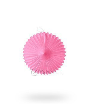 Rozeta wisząca 20cm - różowa