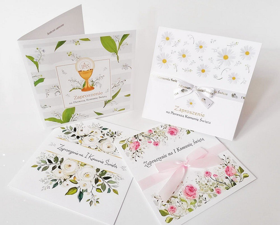 Zaproszenie I Komunię Świętą