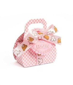 Pudełeczko prezentowe BABY - różowe