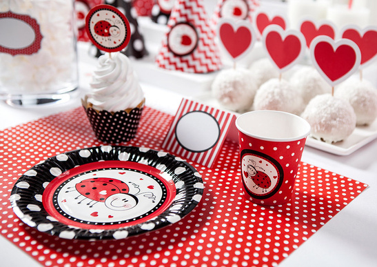 Podkładki papierowe Biedronka - mix