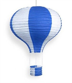 Lampion papierowy BALON 40cm - niebieski