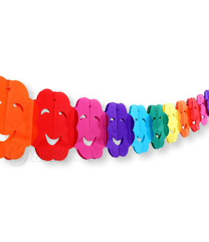 Girlandy papierowe - HAPPY
